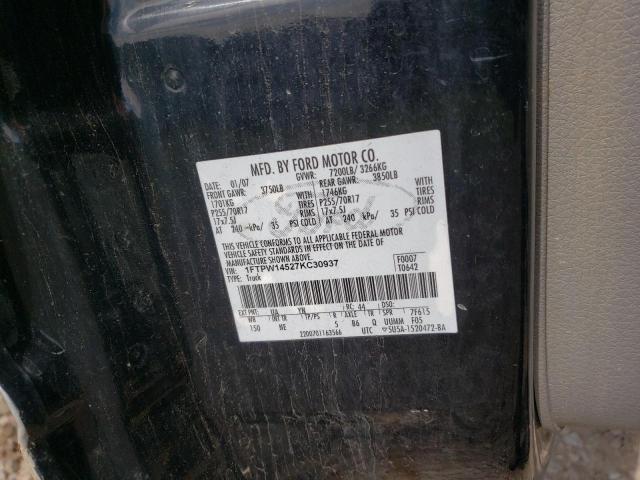Photo 10 from auction – 2007 FORD F150 SUPER with VIN 1FTPW14527KC30937