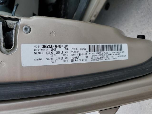 Photo 10 from auction – 2014 DODGE GRAND CARA with VIN 2C4RDGCG3ER182710