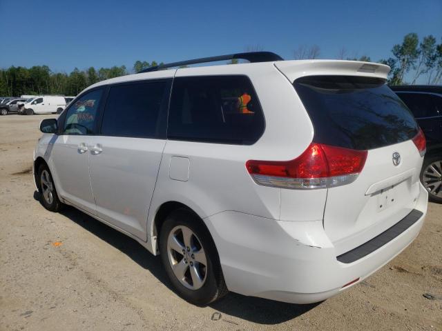 Photo 3 from auction – 2014 TOYOTA SIENNA LE with VIN 5TDKK3DCXES487589