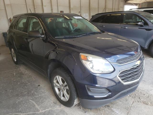 CHEVROLET EQUINOX LS 2017 with VIN 2GNALBEK7H1606663 - Photo from auction