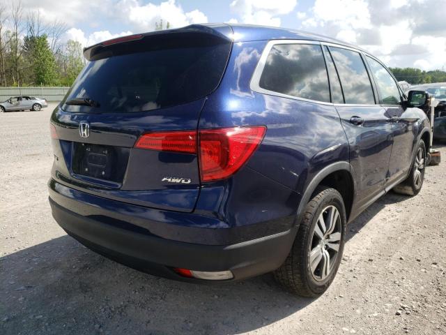 Photo 4 from auction – 2016 HONDA PILOT EXL with VIN 5FNYF6H56GB009611