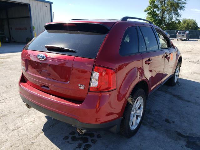 Photo 4 from auction – 2013 FORD EDGE SEL with VIN 2FMDK4JC4DBC07390