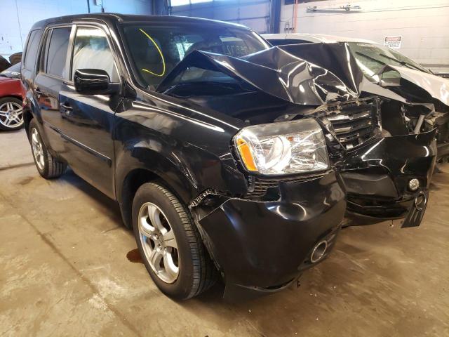 HONDA PILOT EXL 2013 with VIN 5FNYF4H55DB050120 - Photo from auction