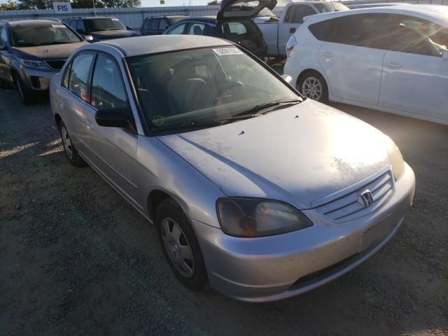 HONDA CIVIC LX 2002 with VIN 2HGES156X2H516630 - Photo from auction