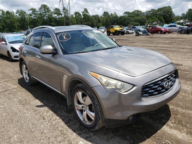 INFINITI FX35 2009 with VIN JNRAS18UX9M101838 - Photo from auction