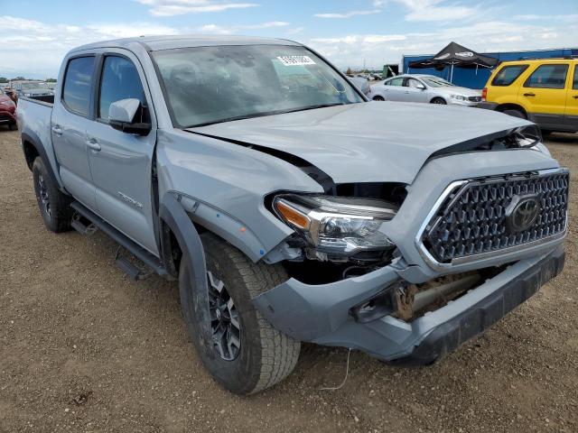 TOYOTA TACOMA DOU 2018 with VIN 3TMCZ5AN1JM186706 - Photo from auction