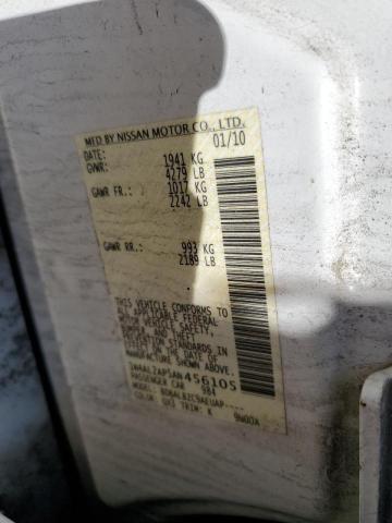 Photo 10 from auction – 2010 NISSAN ALTIMA BAS with VIN 1N4AL2AP5AN456105