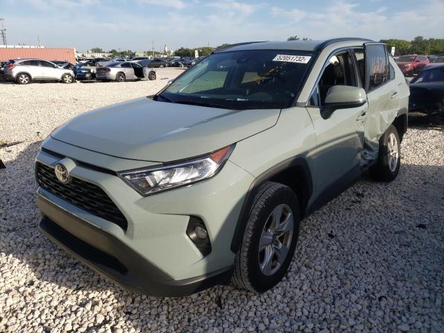 Photo 2 from auction – 2021 TOYOTA RAV4 XLE with VIN 2T3W1RFV0MW148553