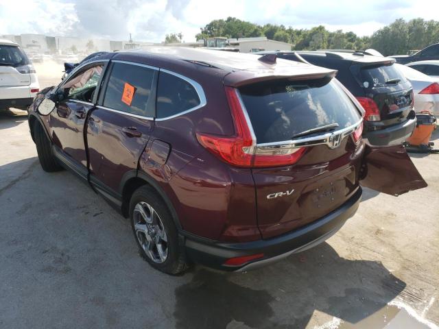 Photo 3 from auction – 2017 HONDA CR-V EXL with VIN 7FARW1H8XHE044059