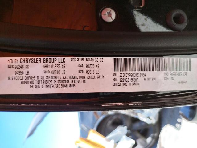 Photo 10 from auction – 2014 DODGE CHALLENGER with VIN 2C3CDYAGXEH211984