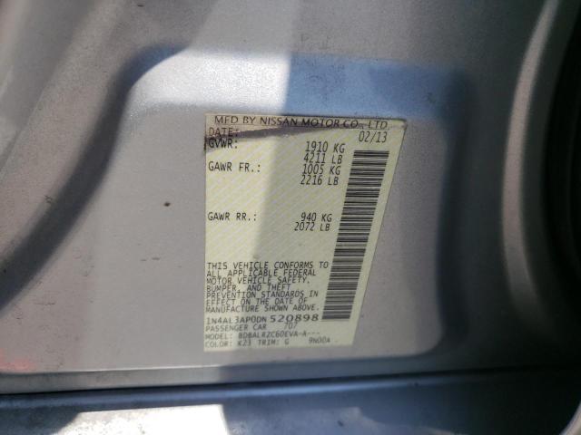 Photo 10 from auction – 2013 NISSAN ALTIMA 2.5 with VIN 1N4AL3AP0DN520898