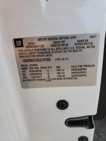 Photo 10 from auction – 2008 GMC ACADIA SLT with VIN 1GKER237X8J147095