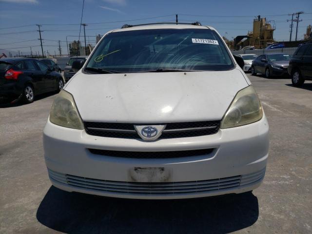 Photo 9 from auction – 2005 TOYOTA SIENNA CE with VIN 5TDZA23C85S231108