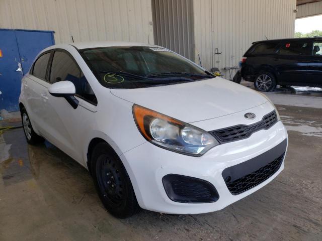 KIA RIO LX 2013 with VIN KNADM5A3XD6167025 - Photo from auction