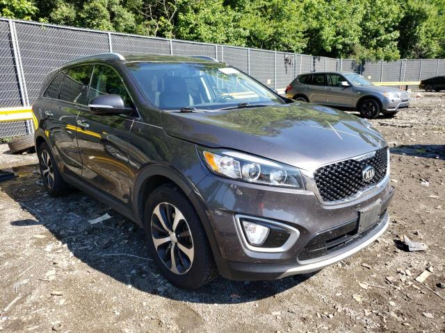 KIA SORENTO EX 2017 with VIN 5XYPH4A53HG278308 - Photo from auction
