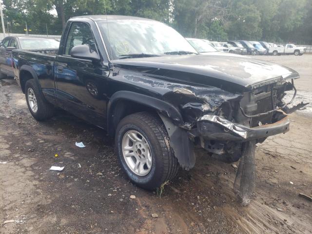 DODGE DAKOTA SXT 2004 with VIN 1D7FL16K44S554304 - Photo from auction