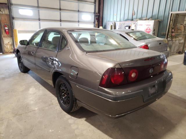 Photo 3 from auction – 2003 CHEVROLET IMPALA with VIN 2G1WF52E739412756