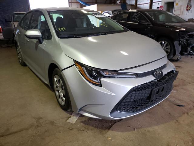 TOYOTA COROLLA LE 2021 with VIN 5YFEPMAE8MP267658 - Photo from auction