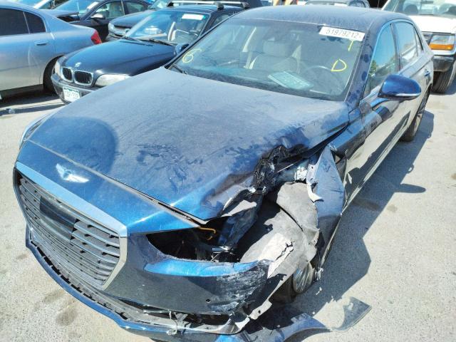 Photo 2 from auction – 2019 GENESIS G90 PREMIU with VIN KMTF34JA6KU058725