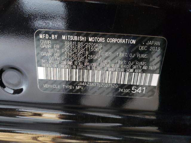 Photo 10 from auction – 2020 MITSUBISHI OUTLANDER with VIN JA4AZ3A37LZ027520