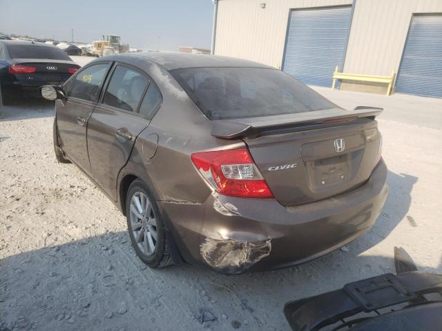 Photo 3 from auction – 2012 HONDA CIVIC EX with VIN 2HGFB2F83CH510003