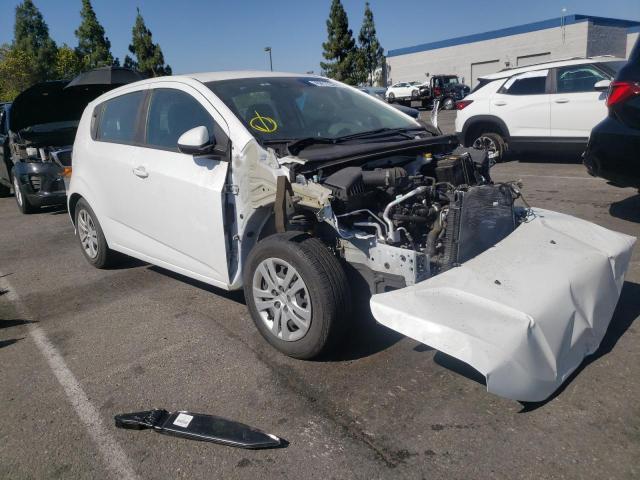 CHEVROLET SONIC 2020 with VIN 1G1JG6SB5L4128483 - Photo from auction