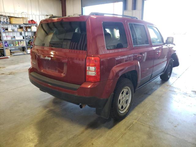 Photo 4 from auction – 2016 JEEP PATRIOT SP with VIN 1C4NJRBB2GD618591