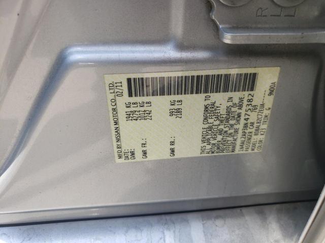 Photo 10 from auction – 2011 NISSAN ALTIMA BAS with VIN 1N4AL2AP3BN475382