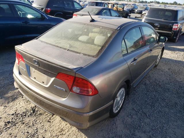 Photo 4 from auction – 2007 HONDA CIVIC HYBR with VIN JHMFA36277S013939