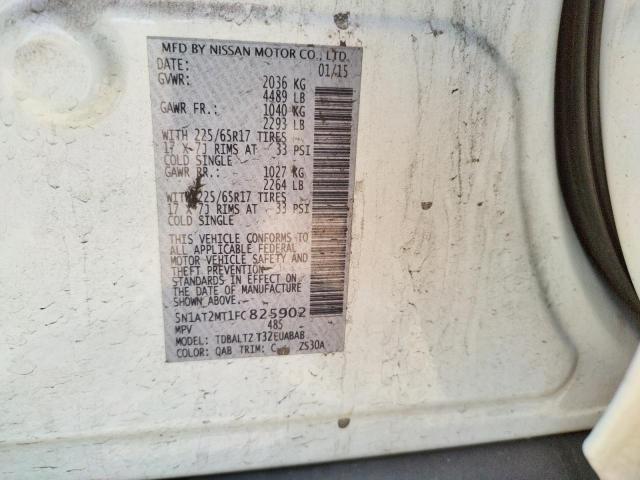 Photo 10 from auction – 2015 NISSAN ROGUE S with VIN 5N1AT2MT1FC825902
