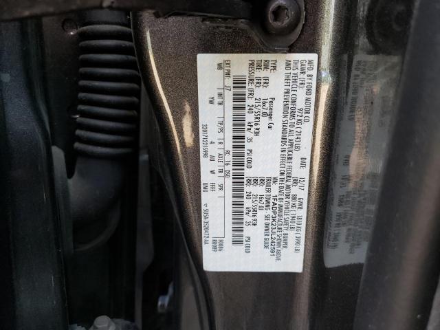Photo 10 from auction – 2018 FORD FOCUS SE with VIN 1FADP3K23JL242591