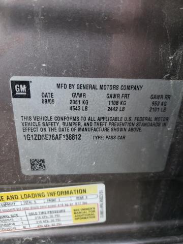 Photo 10 from auction – 2010 CHEVROLET MALIBU 2LT with VIN 1G1ZD5E76AF138812