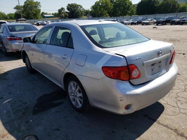Photo 3 from auction – 2009 TOYOTA COROLLA with VIN JTDBL40E499024233