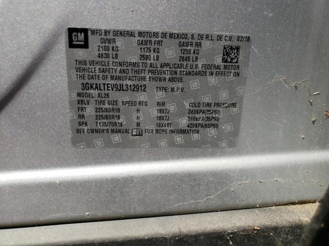 Photo 10 from auction – 2018 GMC TERRAIN SL with VIN 3GKALTEV9JL312912