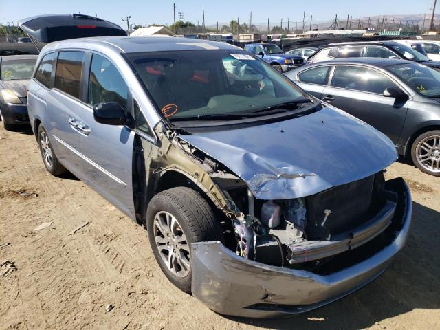 HONDA ODYSSEY EX 2011 with VIN 5FNRL5H66BB098055 - Photo from auction