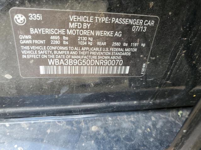 Photo 10 from auction – 2013 BMW 335 XI with VIN WBA3B9G50DNR90070