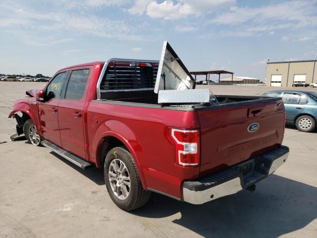 Photo 3 from auction – 2019 FORD F150 SUPER with VIN 1FTEW1C50KKD71054