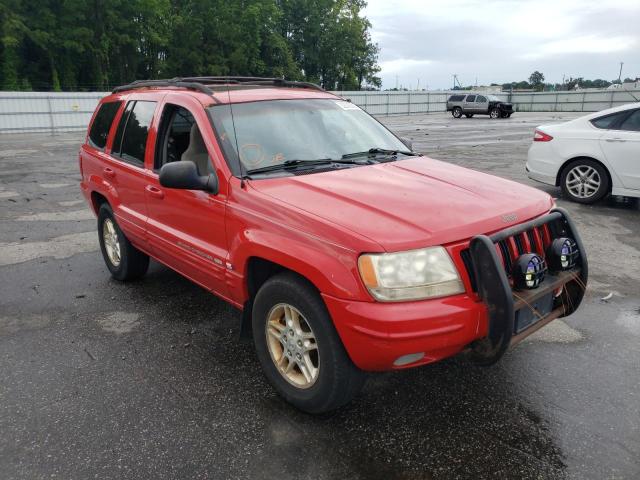 JEEP GRAND CHER 2000 with VIN 1J4GW58N7YC185260 - Photo from auction