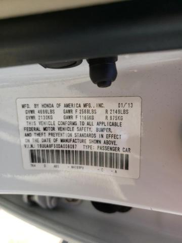 Photo 10 from auction – 2013 ACURA TL TECH with VIN 19UUA8F50DA008097