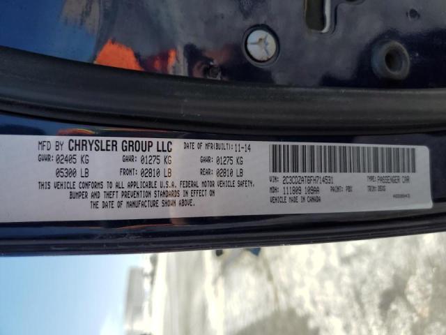 Photo 10 from auction – 2015 DODGE CHALLENGER with VIN 2C3CDZAT6FH714531
