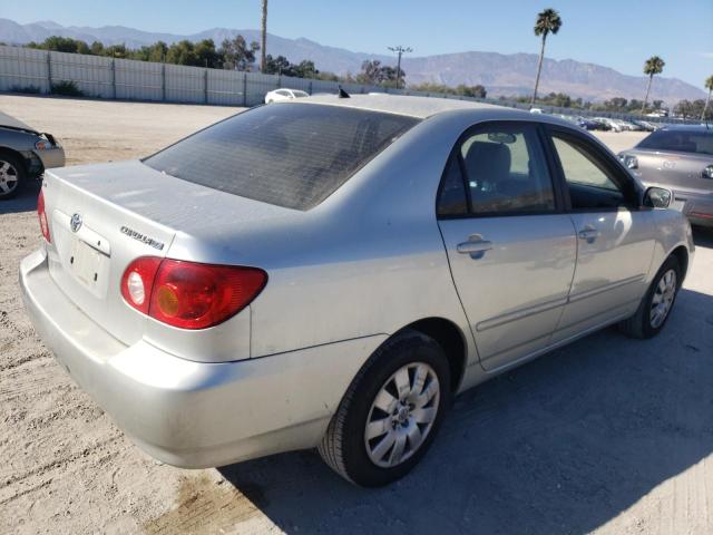 Photo 4 from auction – 2003 TOYOTA COROLLA CE with VIN JTDBR32E130027706