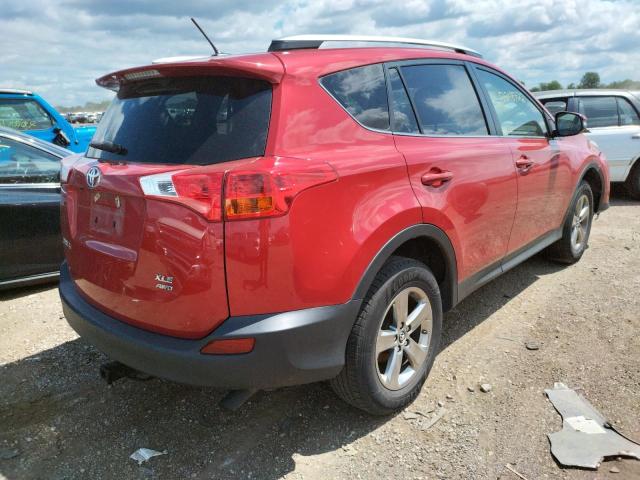 Photo 4 from auction – 2015 TOYOTA RAV4 XLE with VIN JTMRFREV6FJ040679
