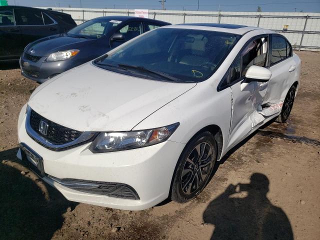 Photo 2 from auction – 2015 HONDA CIVIC EX with VIN 19XFB2F88FE050674