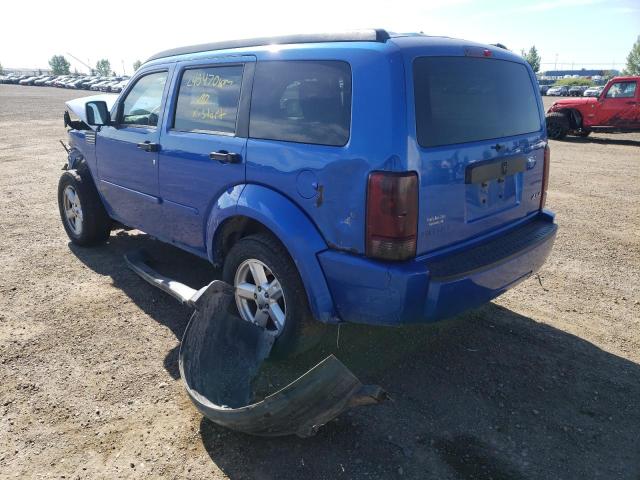Photo 3 from auction – 2007 DODGE NITRO SXT with VIN 1D8GU28K97W662320