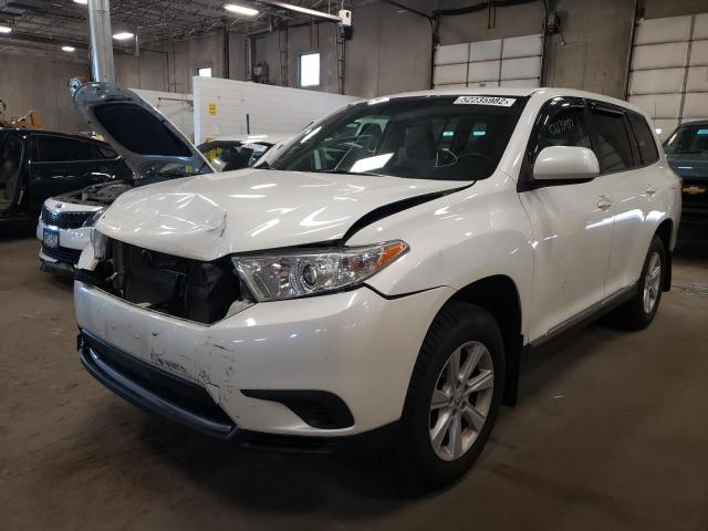 Photo 2 from auction – 2013 TOYOTA HIGHLANDER with VIN 5TDBK3EH4DS182808
