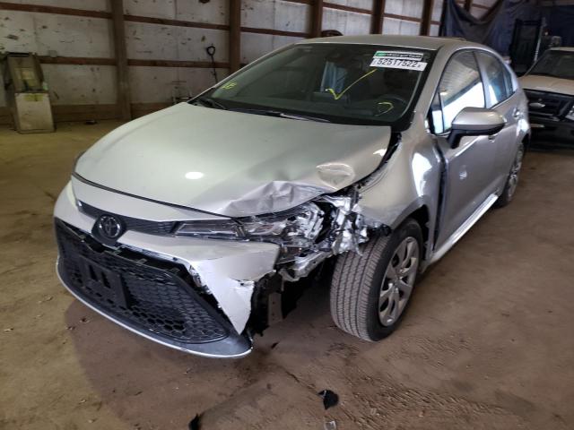 Photo 2 from auction – 2021 TOYOTA COROLLA LE with VIN 5YFEPMAE8MP267658