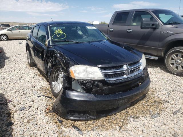 DODGE AVENGER SE 2014 with VIN 1C3CDZAB0EN127027 - Photo from auction