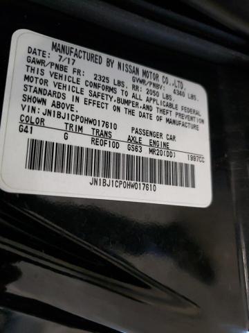 Photo 10 from auction – 2017 NISSAN ROGUE with VIN JN1BJ1CP0HW017610