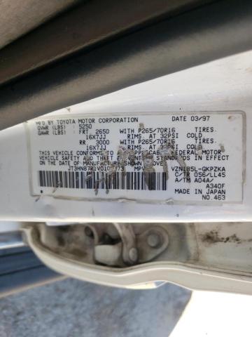 Photo 10 from auction – 1997 TOYOTA 4RUNNER LI with VIN JT3HN87R1V0106573