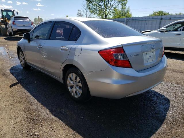 Photo 3 from auction – 2012 HONDA CIVIC LX with VIN 2HGFB2F42CH108454